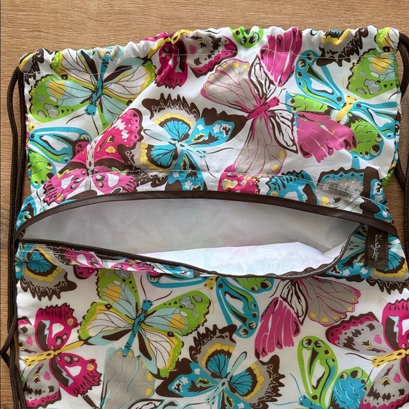 Thirty-One Multicolor Nylon Butterfly Backpack - Picture 4 of 5